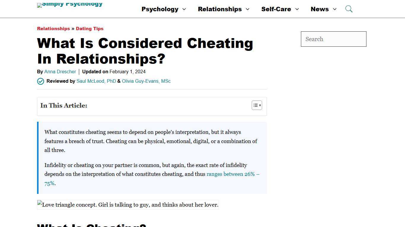 What is Considered Cheating in Relationships?
